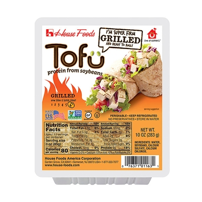Tofu Super Firme Grilled House Foods 10 Onz