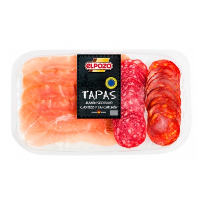 Tapas Mixta ElPozo 120 Gr