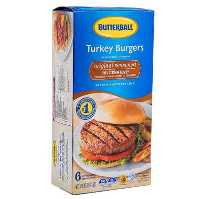 Hamburguesas Pavo Butterball 32 Oz