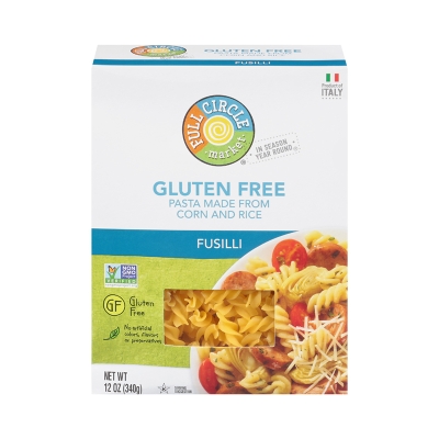 Pasta Fusille Organica Sin Gluten Full Circle 12 Onz