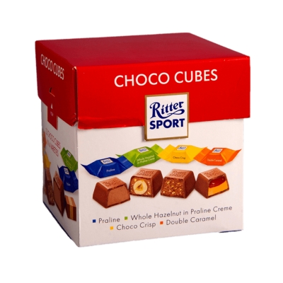 Cubo De Chocolates Ritter 176 Gr