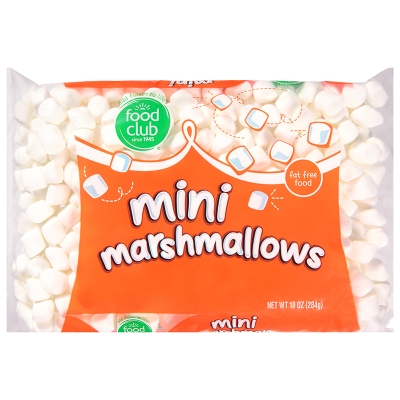 Marshmallows Mini Food Club 10 Onz