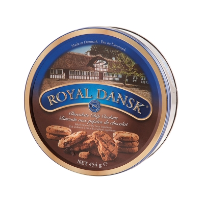 Galletas Danesa Con Chispas De Chocolate Royal Dansk 454 Gr