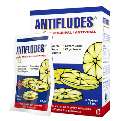 Te Antigripal Antifludes 6 Sobres/Paq