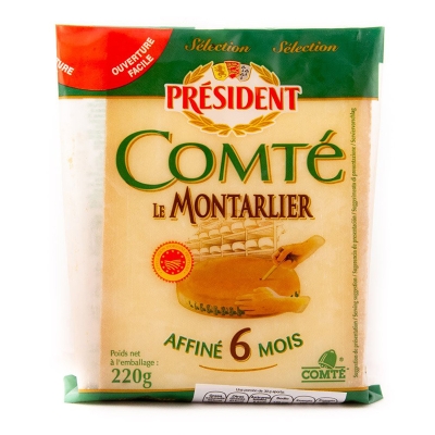Queso Comte Le Montarlier 6 Meses President 220 Gr