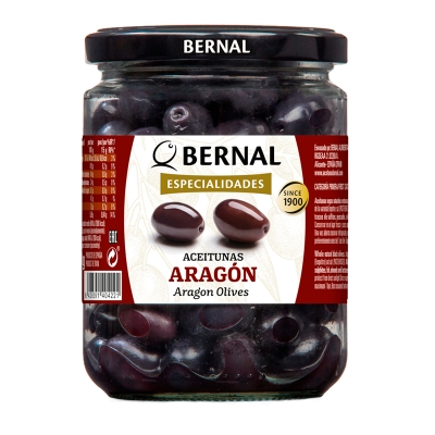 Aceitunas Aragón Con Hueso Bernal 180 Gr