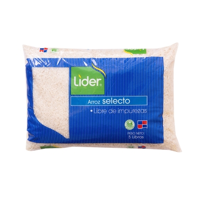 Arroz Selecto Lider 5 Lb