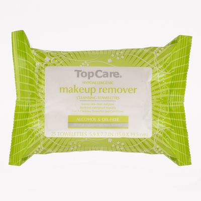 Toallas Humedas Remover Maquillaje Topcare Tc 25 Und