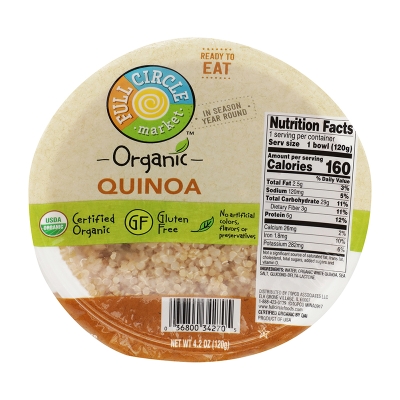 Quinoa Organica En Bowl Full Circle 4.2 Onz