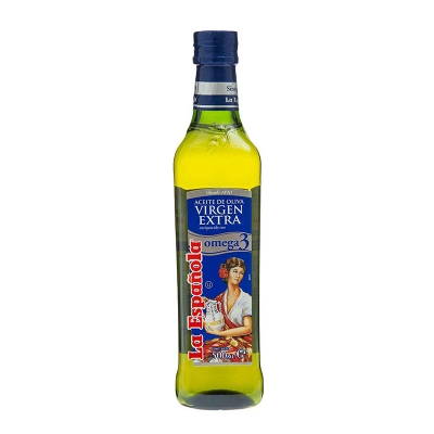 Aceite De Oliva Virgen Extra Con Omega 3 La Española 500 Ml