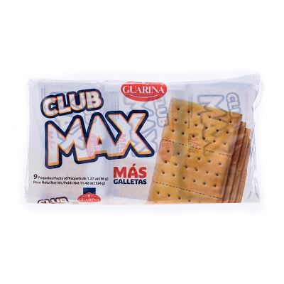 Galletas Saladas Guarina Club Max 36 Gr