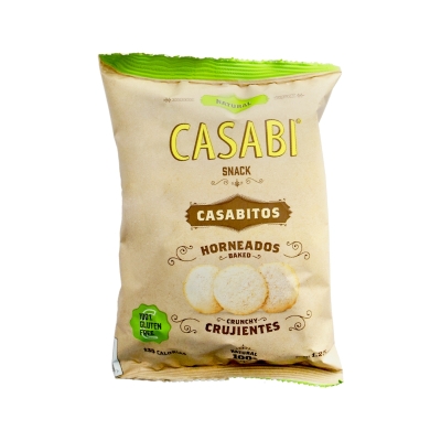 Casabe Natural Casabi Snack 35 Gr