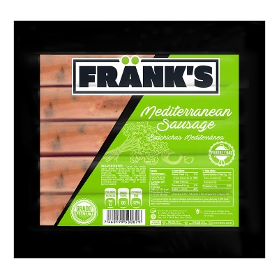 Salchichas Bbq Mediterraneas Frank'S 5 Und/Paq