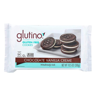 Galleta De Chocolate Y Vainilla Sin Gluten Glutino 10.5 Onz