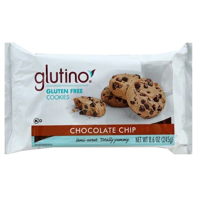 Galleta De Chocolate Chips Sin Gluten Glutino 8.6 Onz
