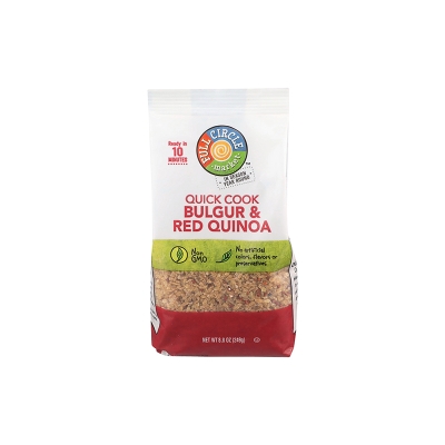 Bulgur Y Quinoa Roja Organico Full Circle 8.8 Onz