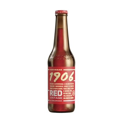 Cerveza Red Vintage La Colora 1906, 33 Cl