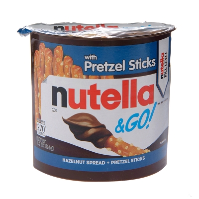 Crema De Avellana Con Pretzels Nutella 1.9 Onz