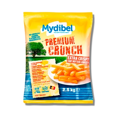 Papas Pre-Cocidas Premium Crunch Mydibel 2.5 Kg