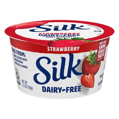 Yogurt Soya Sabor Fresa Silk 5.3 Oz