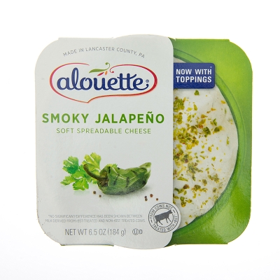 Queso Untable Con Jalapeño Ahumado Alouette 6.5 Onz