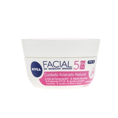 Crema Facial Cuidado Aclarado Nivea 50 Ml.