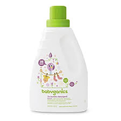 Detergente Liquido Para Ropa De Bebe Fragancia Lavanda Babyganics 60 Onz