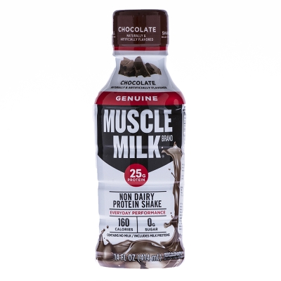 Batida Sabor Chocolate Con 25 Gr De Proteina Musclemilk 14 Onz