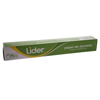 Papel De Aluminio Lider De 75 Pies