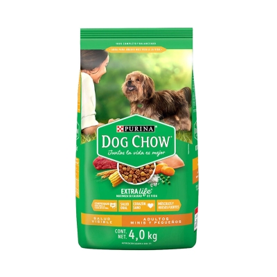 Alimento Para Perros Adultos Raza Pequeña Dog Chow 4 Kg