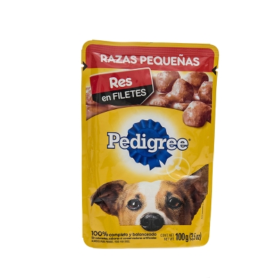 Alimento Humedo Para Perros Res Pedigree 100 Gr