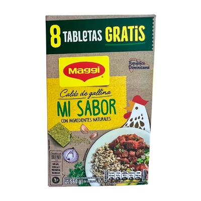 Caldo De Gallina Mi Sabor Maggi 48 Und/Paq