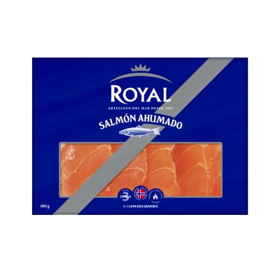Salmon Ahumado Congelado Royal 200 Gr