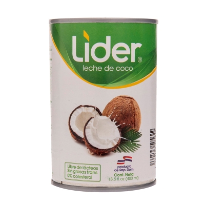 Leche De Coco Lider 13.5 Onz