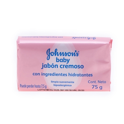 Jabon Cremoso Humectante Johnson'S Baby 75 Gr