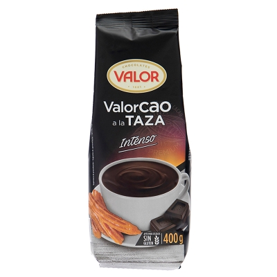 Chocolate Negro Intenso A La Taza Valor Cao 400 Gr
