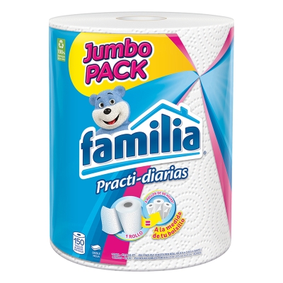 Papel Toalla De Cocina Multicorte Familia