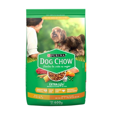 Alimento Para Perros Raza Pequeña Purina Dog Chow 600 Gr