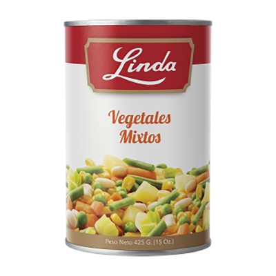 Vegetales Mixtos Linda 15 Onz