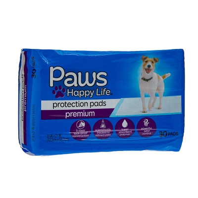 Almohadillas De Protección Para Mascotas Paws Premium 30 Und/Paq