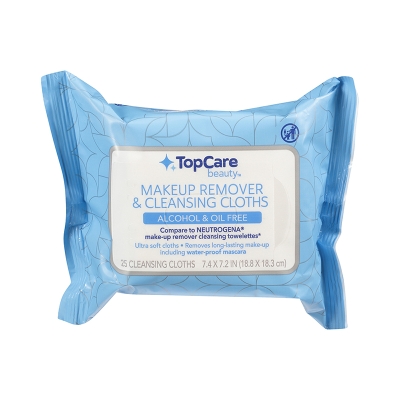 Removedor De Maquillaje Sin Alcohol Top Care 25 Und/Paq