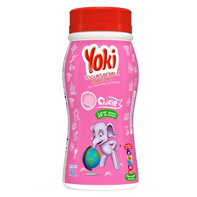 Yogurt Bebible Sabor Chicle Yoki 5 Onz