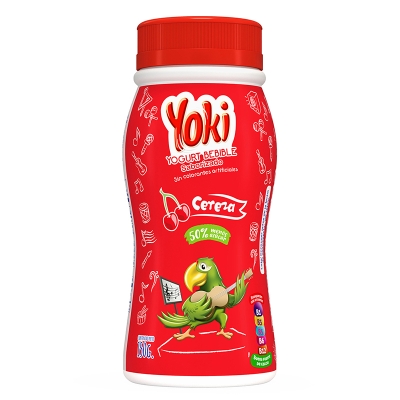 Yogurt Bebible Sabor Cereza Yoki 5 Onz