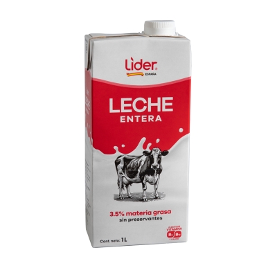 Leche Entera Lider 1 Lt