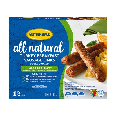 Salchicha De Pavo Para Desayuno Butterball 8 Onz