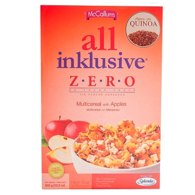 Cereal Con Manzanas Sin Azucar All Inklusive 12 Onz