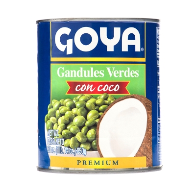 Guandules Verdes Con Coco Goya 29 Onz