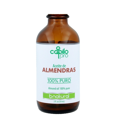 Aceite De Almendra 100% Puro Capilo Pro 2 Onz