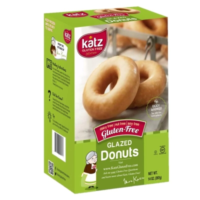 Donas Glaseadas Sin Gluten Katz 14 Oz