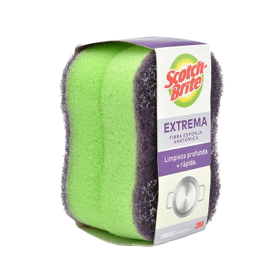 Esponja Doble Uso Extrema Scotch Brite 2 Und/Paq